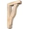 Ekena Millwork Funston Craftsman Smooth Bracket w/ Offset Brace, Douglas Fir, 5 1/2"W x 20"D x 32"H BKT0604X20X32FST04SDF - alternate 1